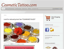 Tablet Screenshot of cosmetictattoo.com